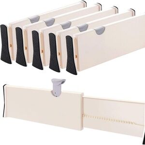 Set of 5 Expandable drawer dividers